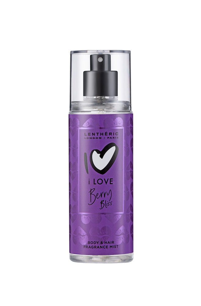 LENTHERIC I LOVE BERRY BLISS BODY & HAIR FRAGRANCE MIST 100ML