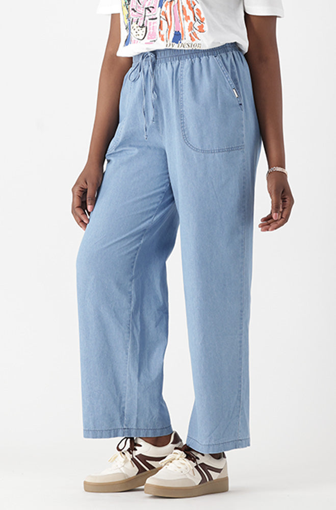 ENYA CHAMBRAY PANTS