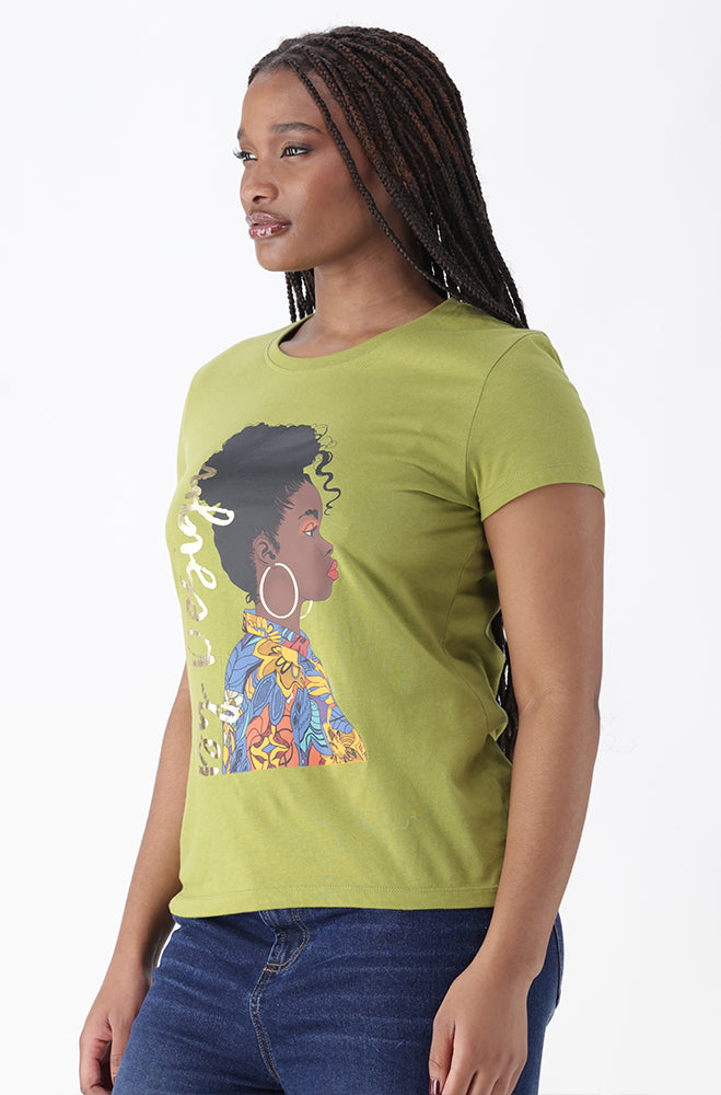 ZOLA REGULAR FITTED GRAPHIC TEE