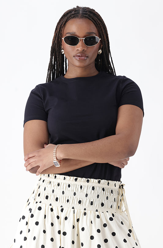 CANDICE CREW NECK TEE