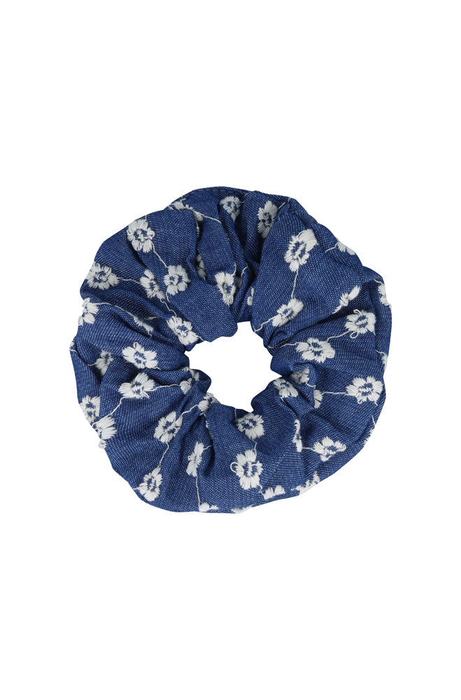 CHLOE 2 PACK EMBROIDERY SCRUNCHIE