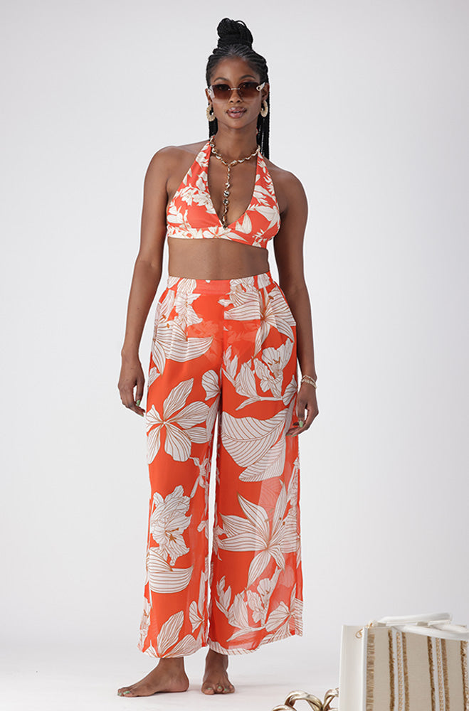 KIA WIDE LEG COVER UP PANTS