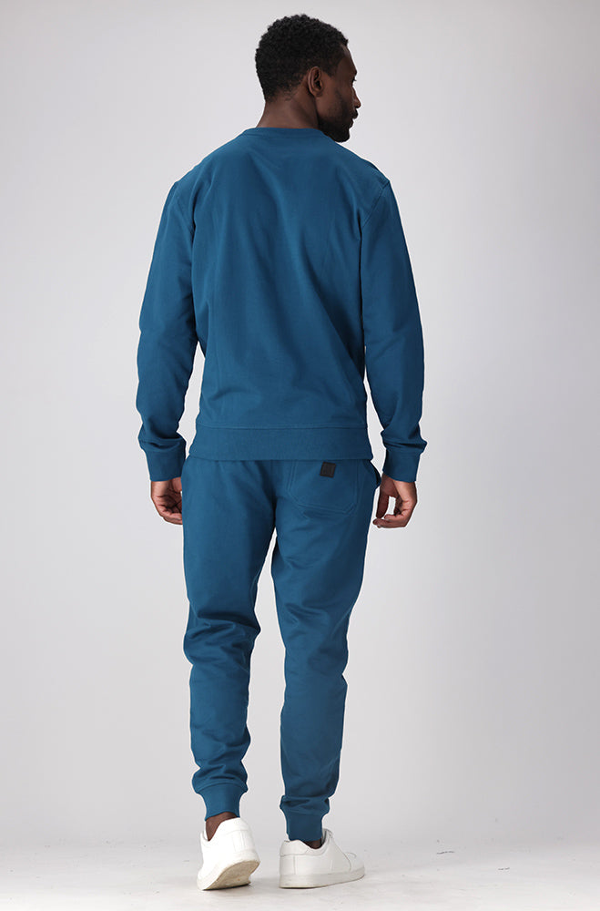 Mens | Lismore Crew Sweat _ 155974 Teal