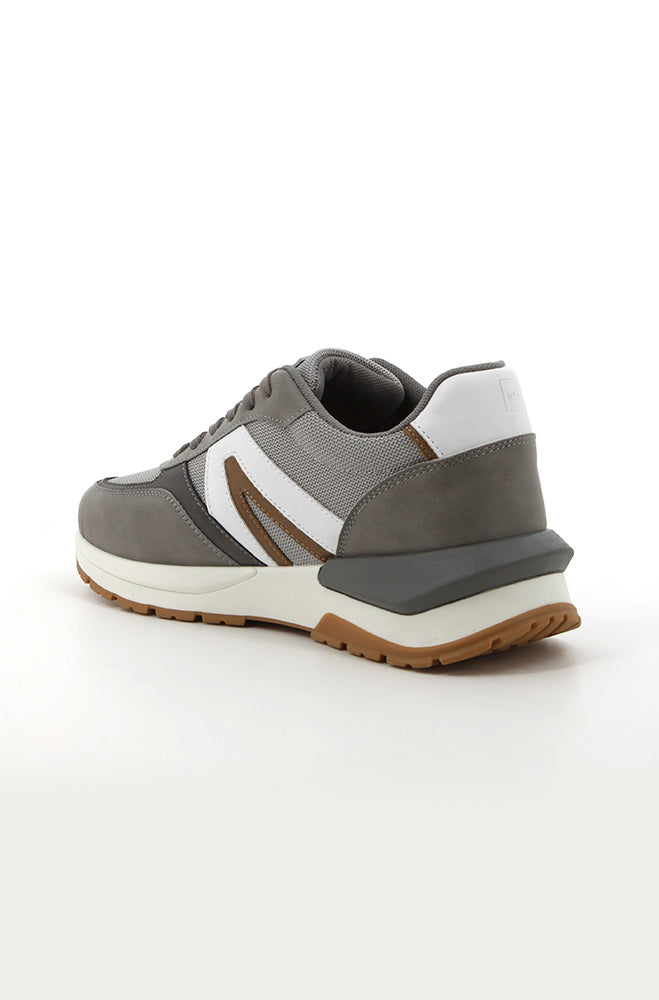 Footwear | Pierre Cardin Nylon Sneaker _ 157156 Grey Sneakers
