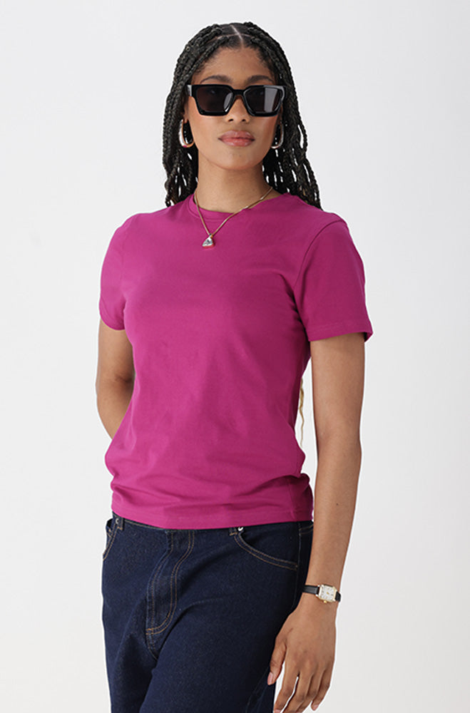 CANDICE CREW NECK TEE