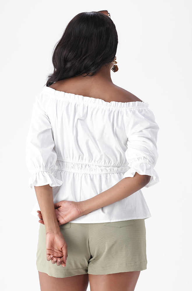 ANISA OFF SHOULDER TOP