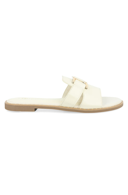 Lara PU upper with gold detail