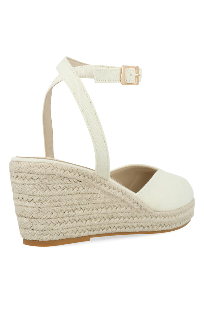 Alethea Wedge heel ankle tie
