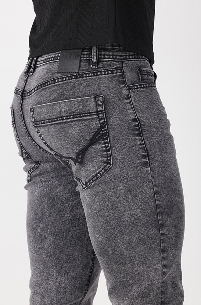 Mens | Landau Slim Fit Denim _ 158768 Grey Wash Jeans