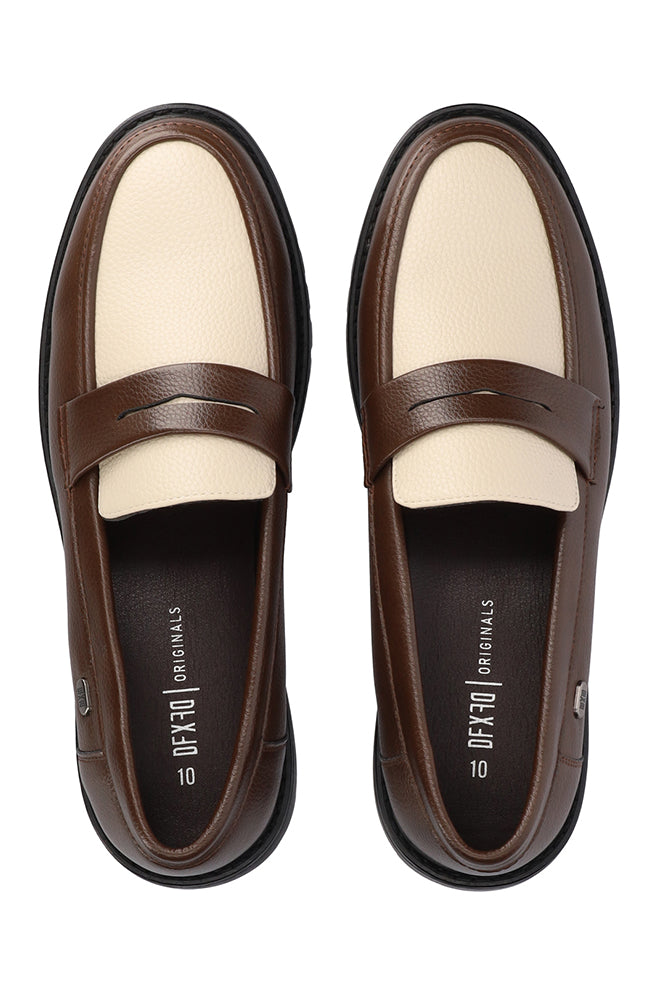 Neal Textured chunky loafer