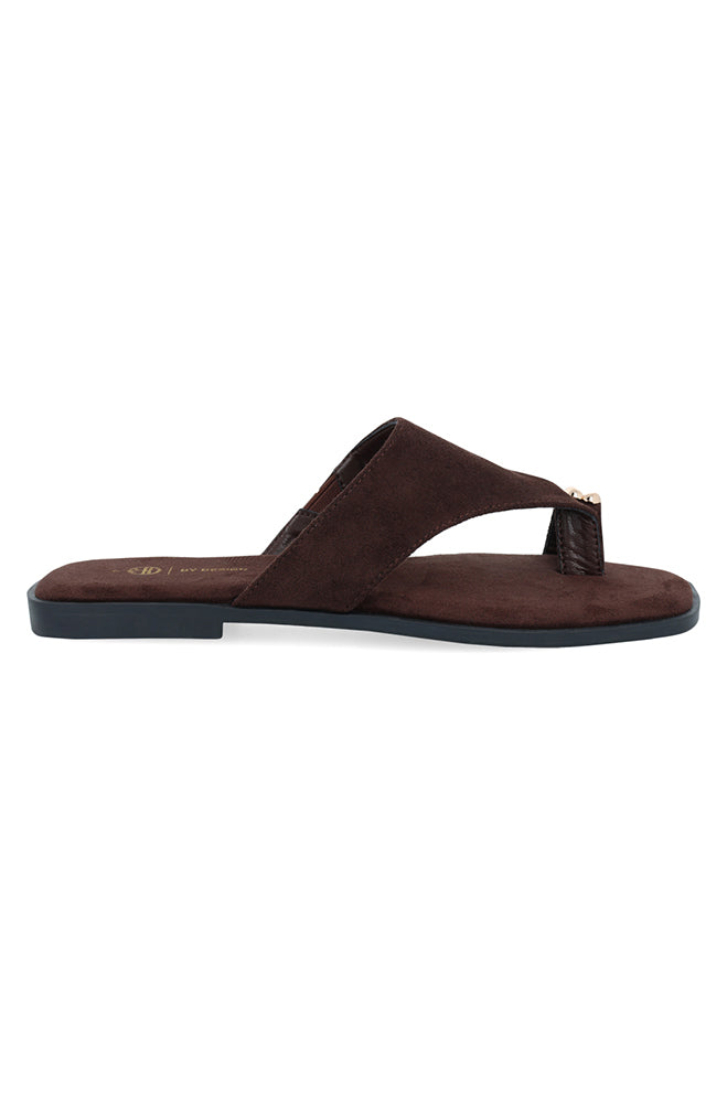 Shay microsuede  sandal