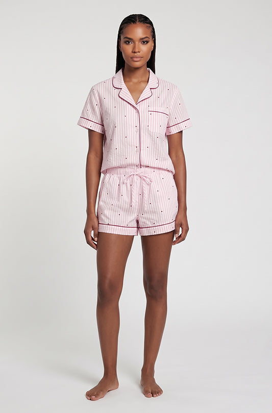 LUCY SHIRT COTTON SLEEPWEAR SET