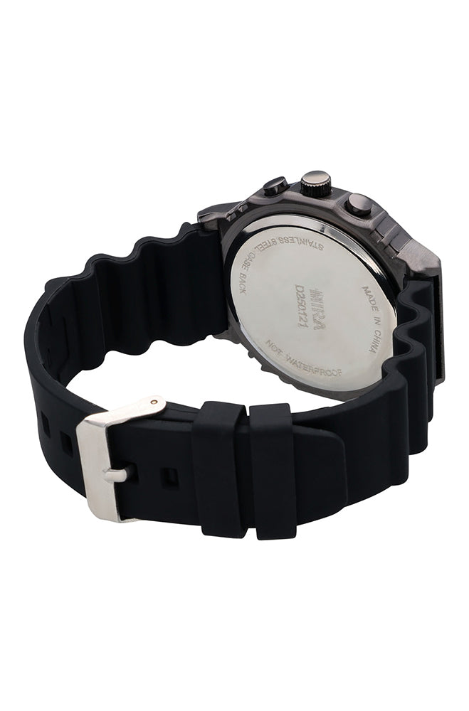 MIRA RUBBERIZED STRAP WATCH