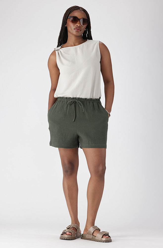 ZURI TEXTURED SHORTS