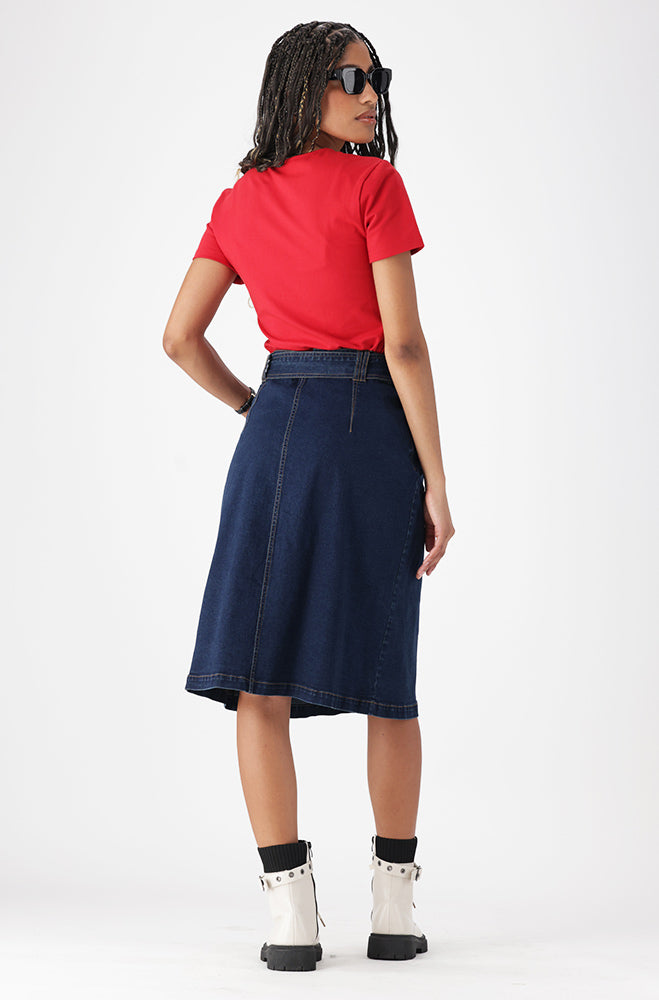 GRACE V NECK TEE