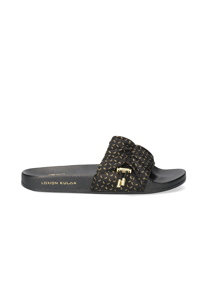Footwear | Loxion Kulca Ruched Slide Sandals