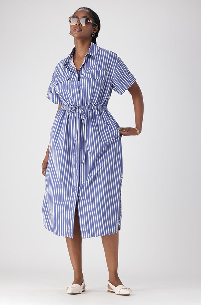 NEVEAH SHIRT DRESS