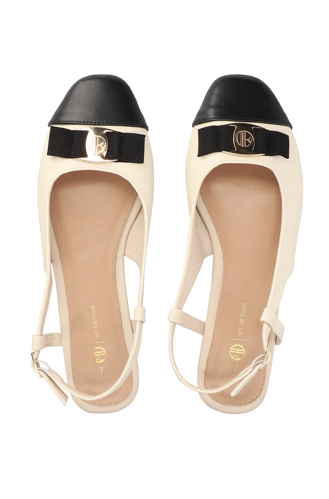 Casandra Tone pump with bow detail