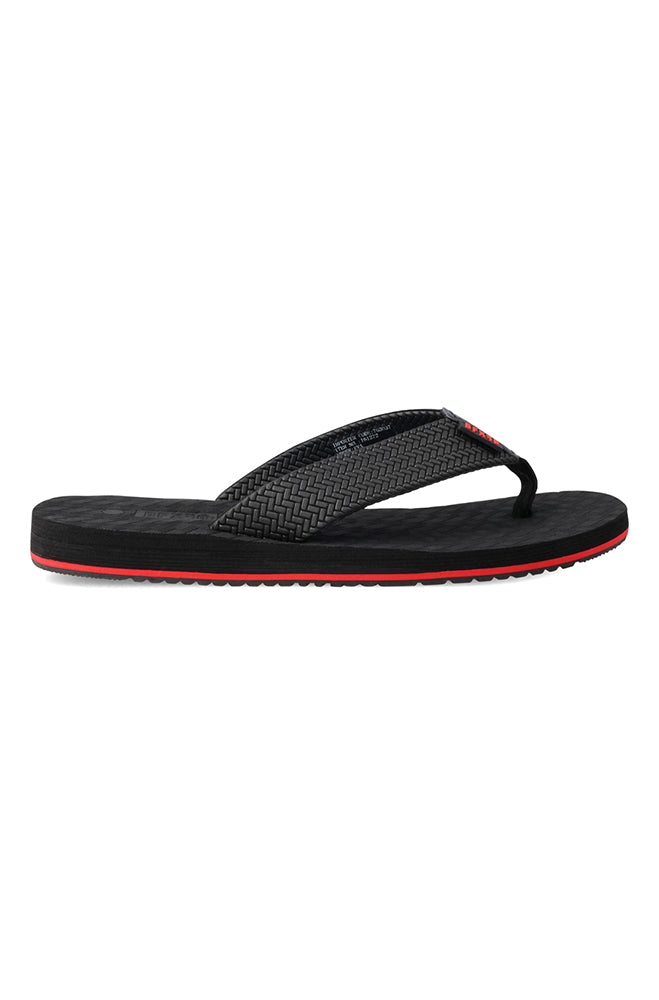 Footwear | Tate Embossed Flip Flop _ 161272 Black Sandals