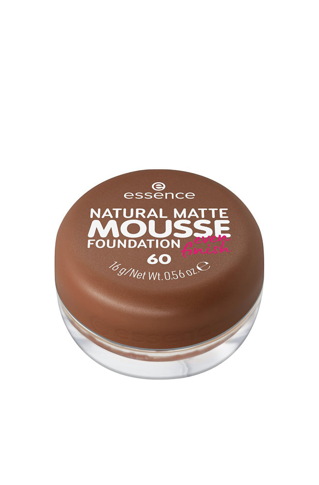 Essence Natural Matte Mousse Foundation 60 _ 162372 _ Brown