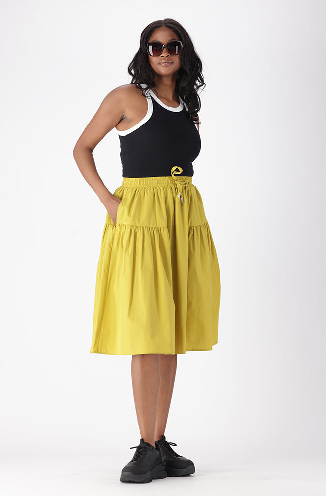 STEVIE TIERED SKIRT