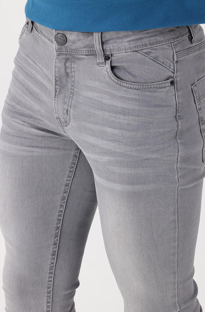 Mens | Amigos Super Skinny Denim _ 157133 Grey Wash Jeans