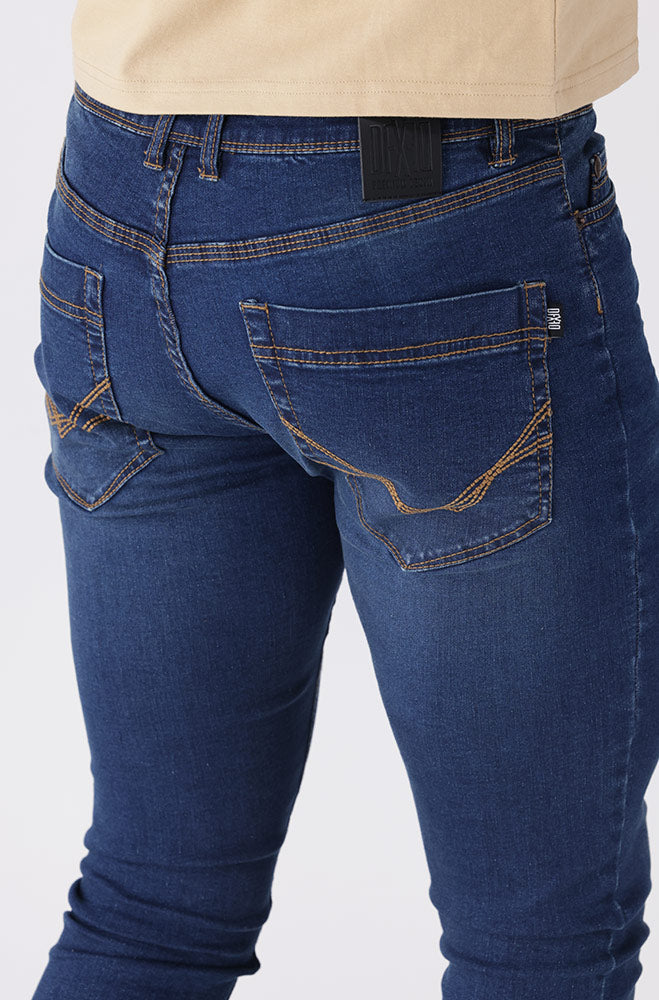Mens | Amigos Super Skinny Denim _ 157157 Blue Jeans
