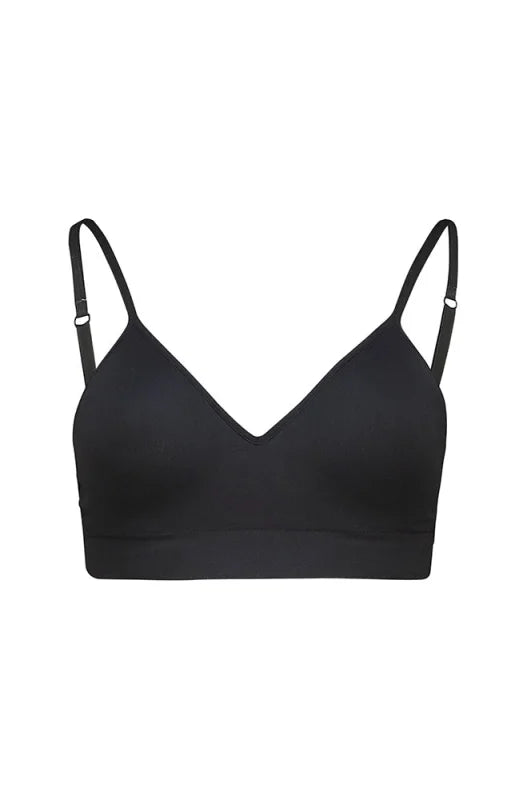 Isla Seamfree Bra Top _ 147626 _ Black