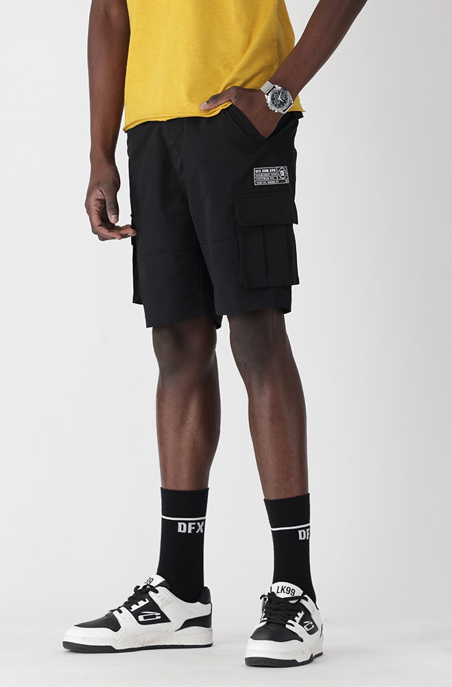 Mens | Xano Utility Short _ 164644 Black Cargo Shorts