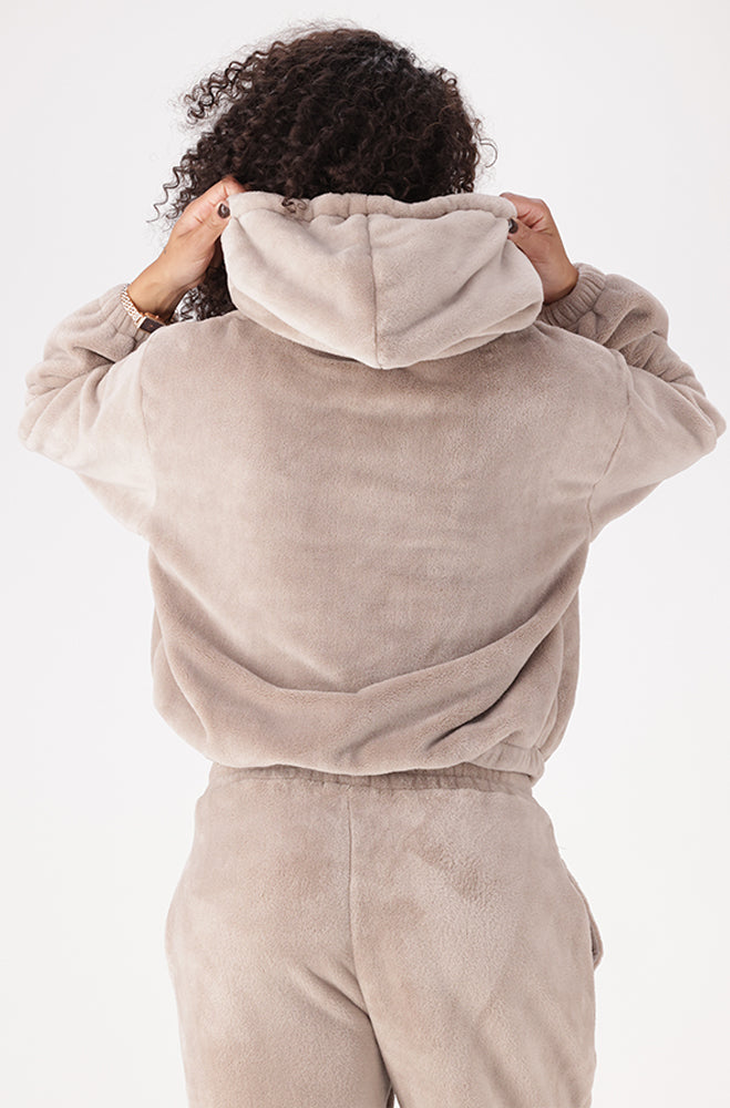 MYLAH FLUFFY HOODIE