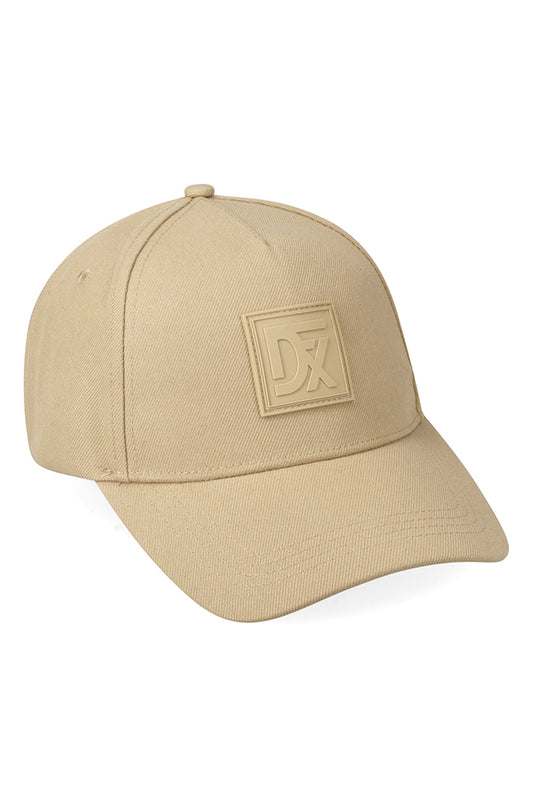 NIKO RUBBERIZED LOGO PEAKCAP - STONE
