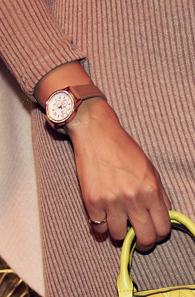 SERENA PU STRAP WATCH