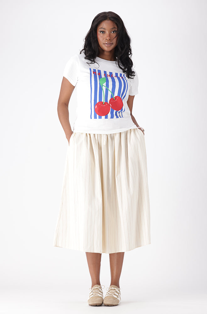 ANNETTE STRIPE SKIRT