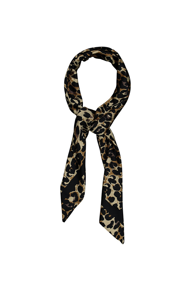 LEAH SQUARE SATIN SCARF