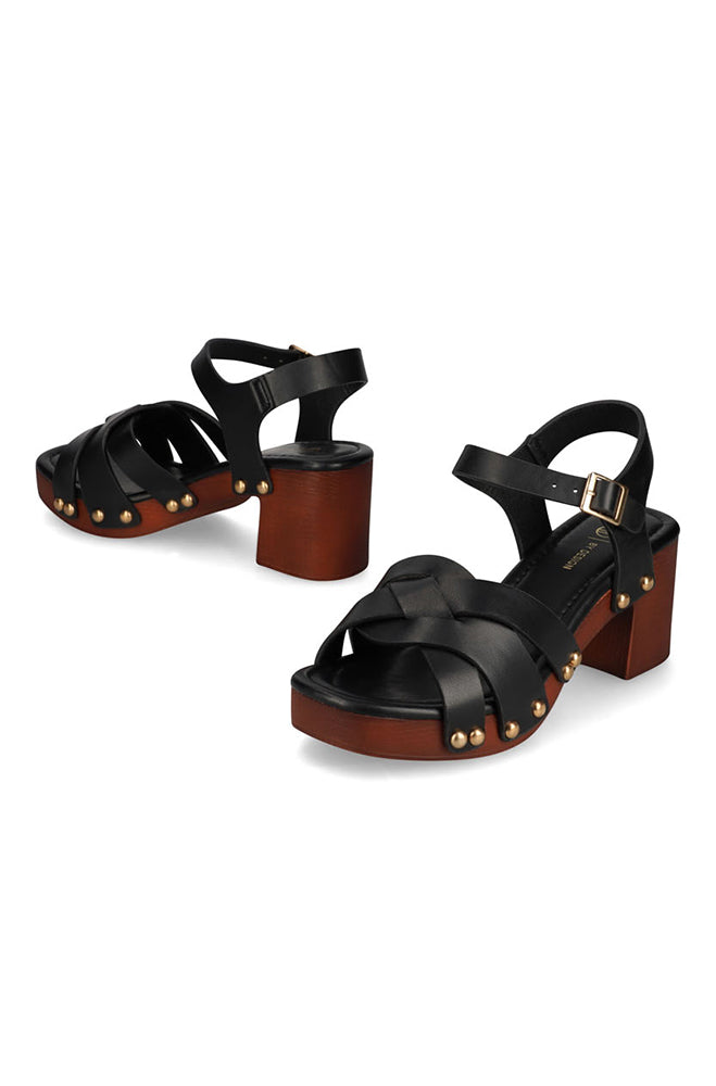 Alexis -Ankle strap clog