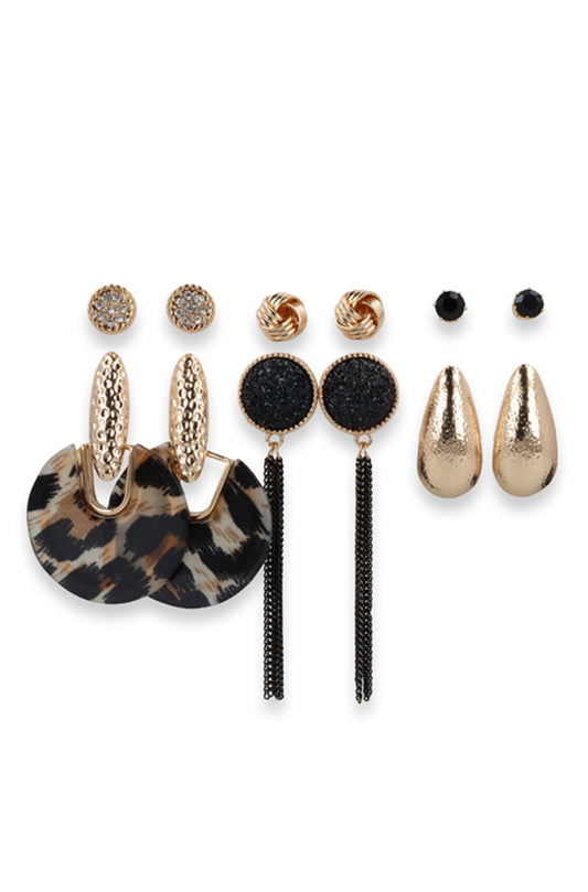 KESHA 6 PACK EARRINGS