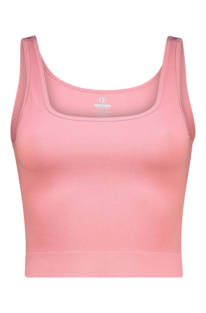 LOLA CROPPED SEAMLESS CAMI 2PK4
