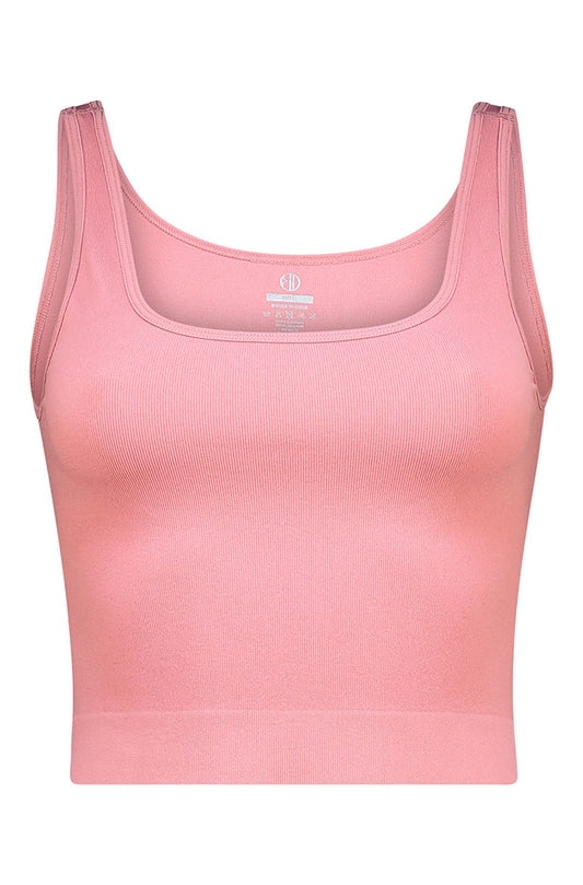 LOLA CROPPED SEAMLESS CAMI 2PK4