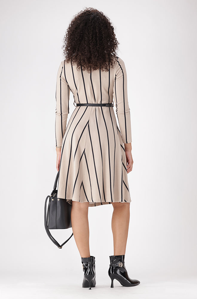 KYLEE BELTED FIT AND FLARE DRESS Dunns KYLEE BELTED FIT AND FLARE DRESS Dunns
