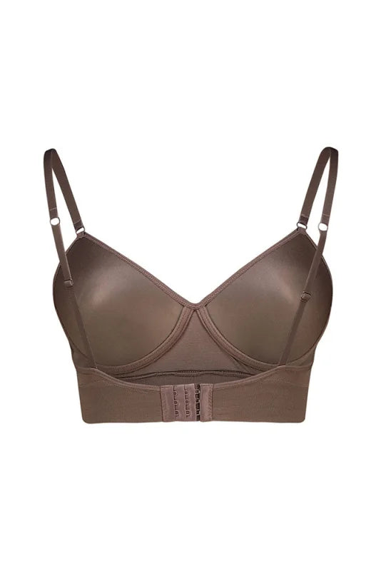Isla Seamfree Bra Top _ 147627 _ Dark Mocha