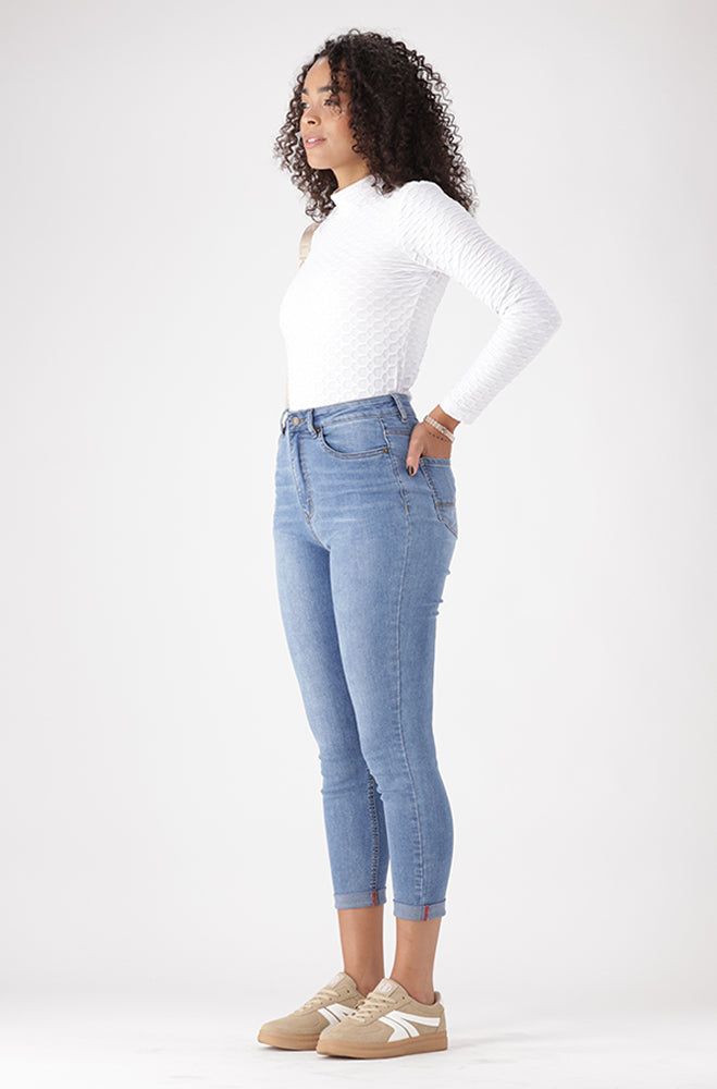 SERENA TEXTURED TURTLE NECK