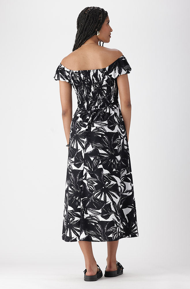 ATHENA OFF SHOULDER DRESS
