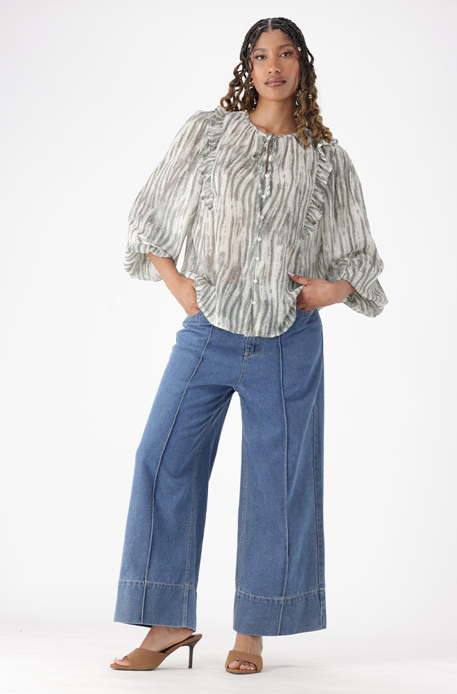 AVERI PRINTED BLOUSE