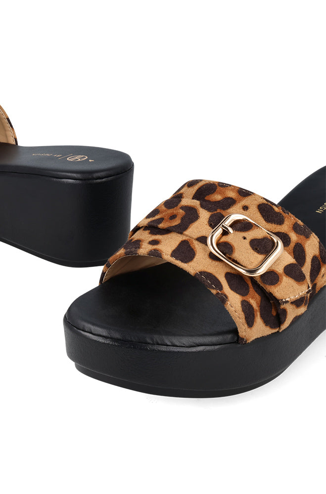 Lizzo Animal print wedge sandal