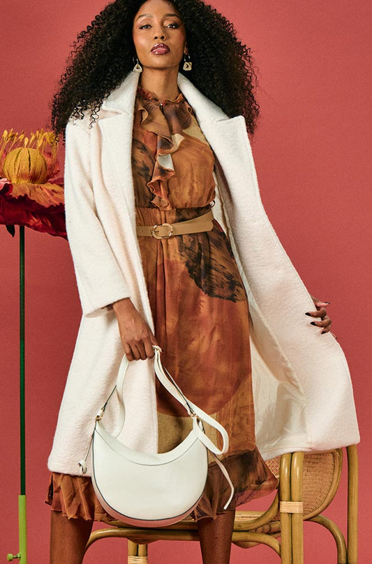 NINA CRESCENT SHOULDER BAG