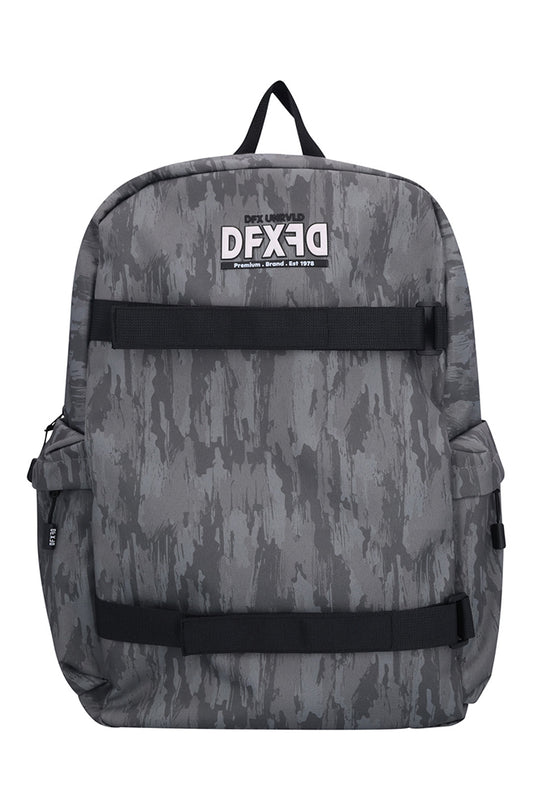 COLE PRINTED BACKPACK - CHARCOAL