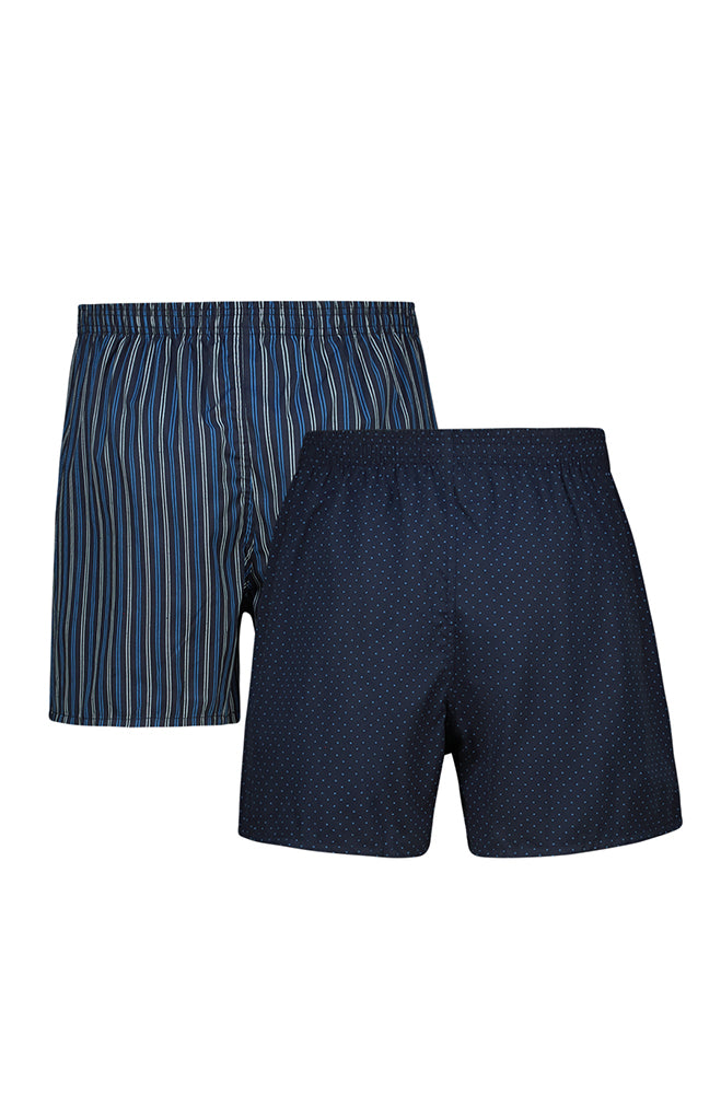 KEENAN WOVEN BOXERS 2PK