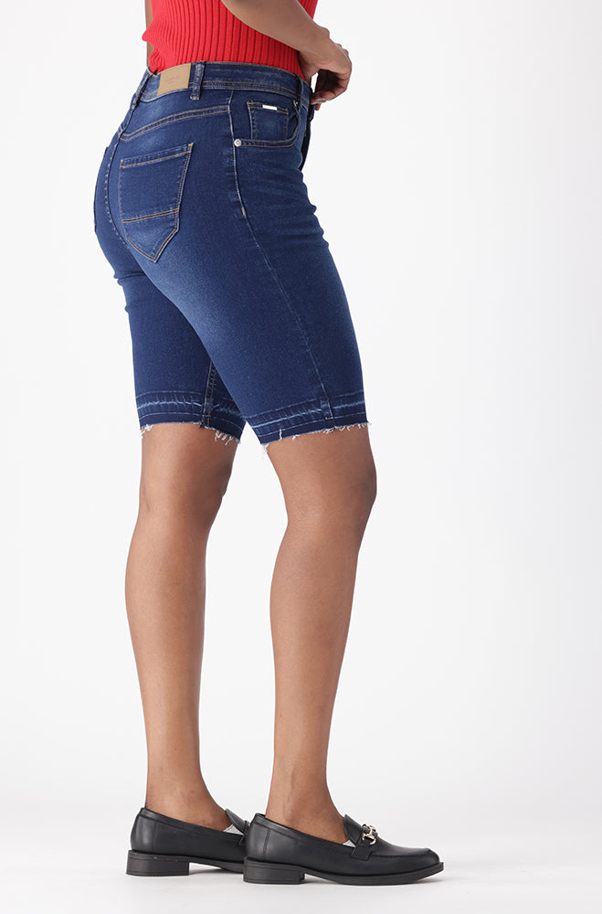 LYNOR DENIM BERMUDA SHORTS