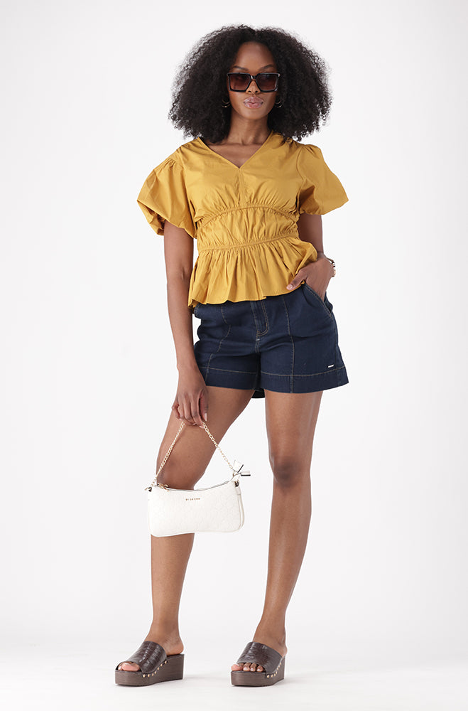 TULIA PUFF SLEEVE TOP