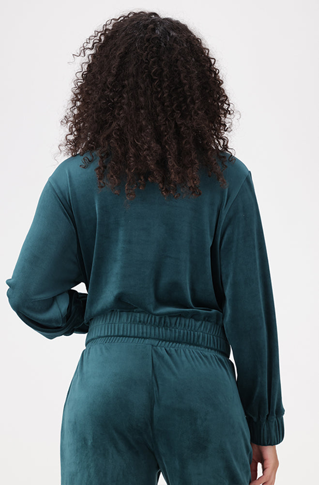 KIRA VELOUR TOP